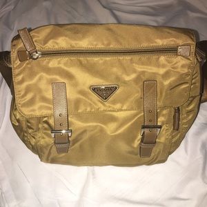 Authentic Prada Vela Fabric Shoulder Bag NWOT